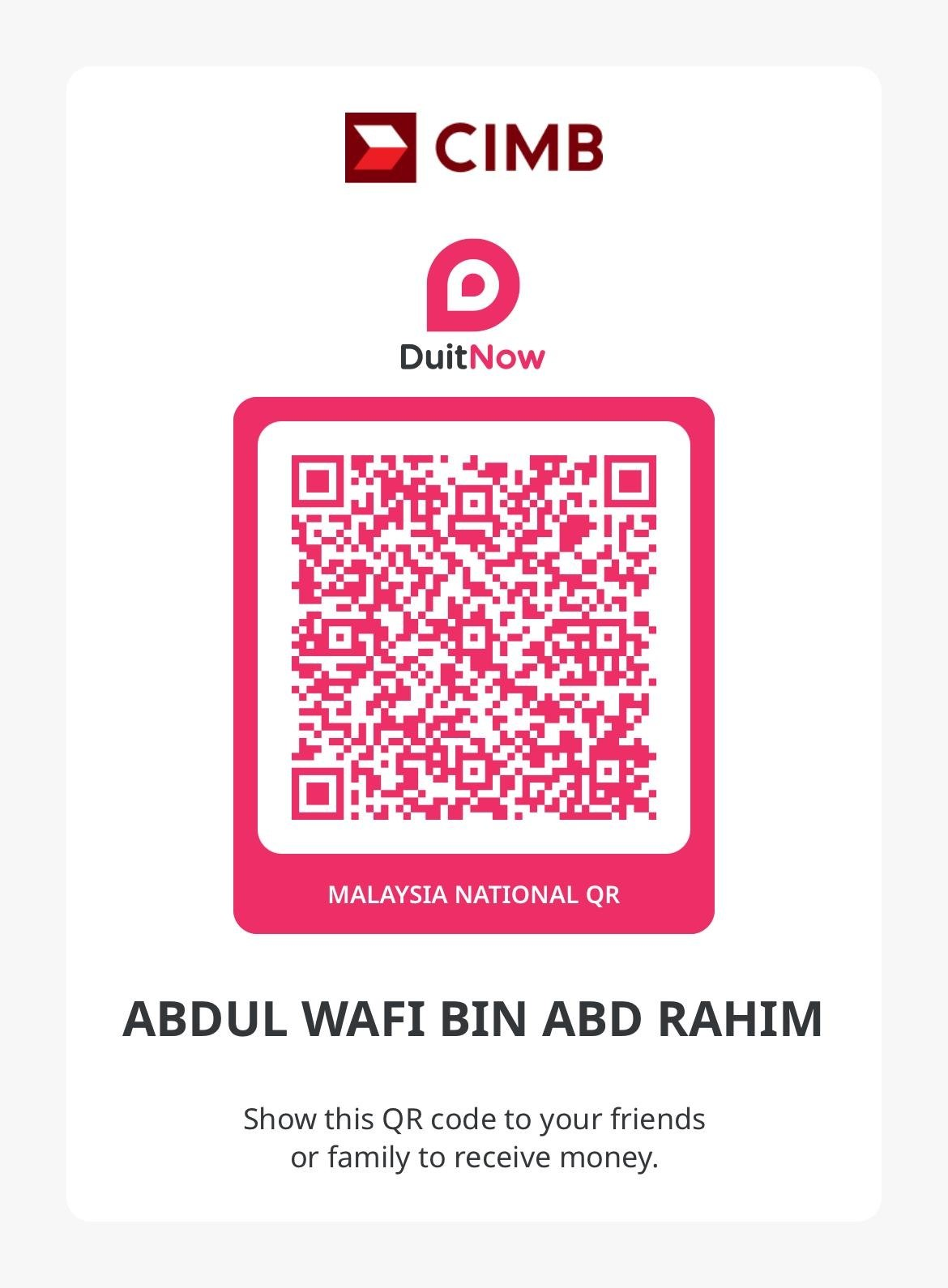 PickArts DuitNow QR code (CIMB)